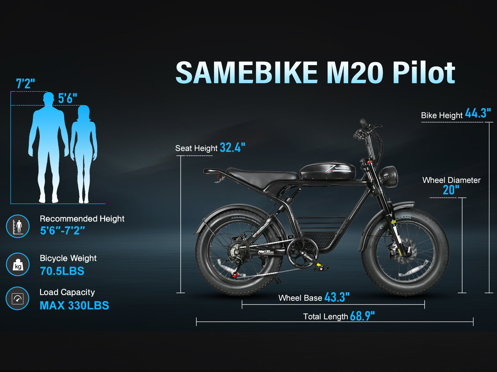 M20 Retro Street Electric Bicycle