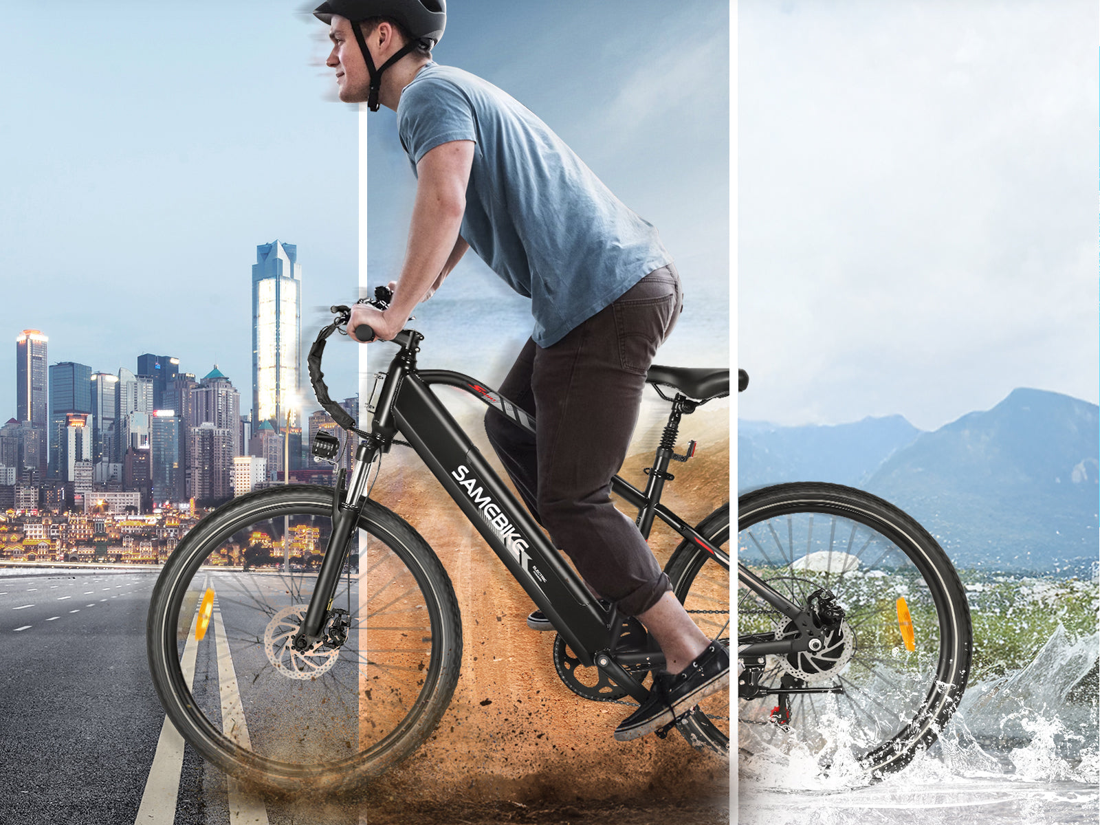 RS-A01 MEN Electric Commuter Bike