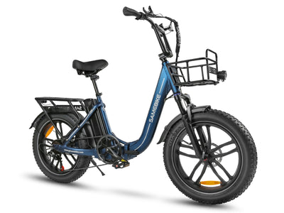 C05 Pro Step-through Foldable Fat Tire Ebike