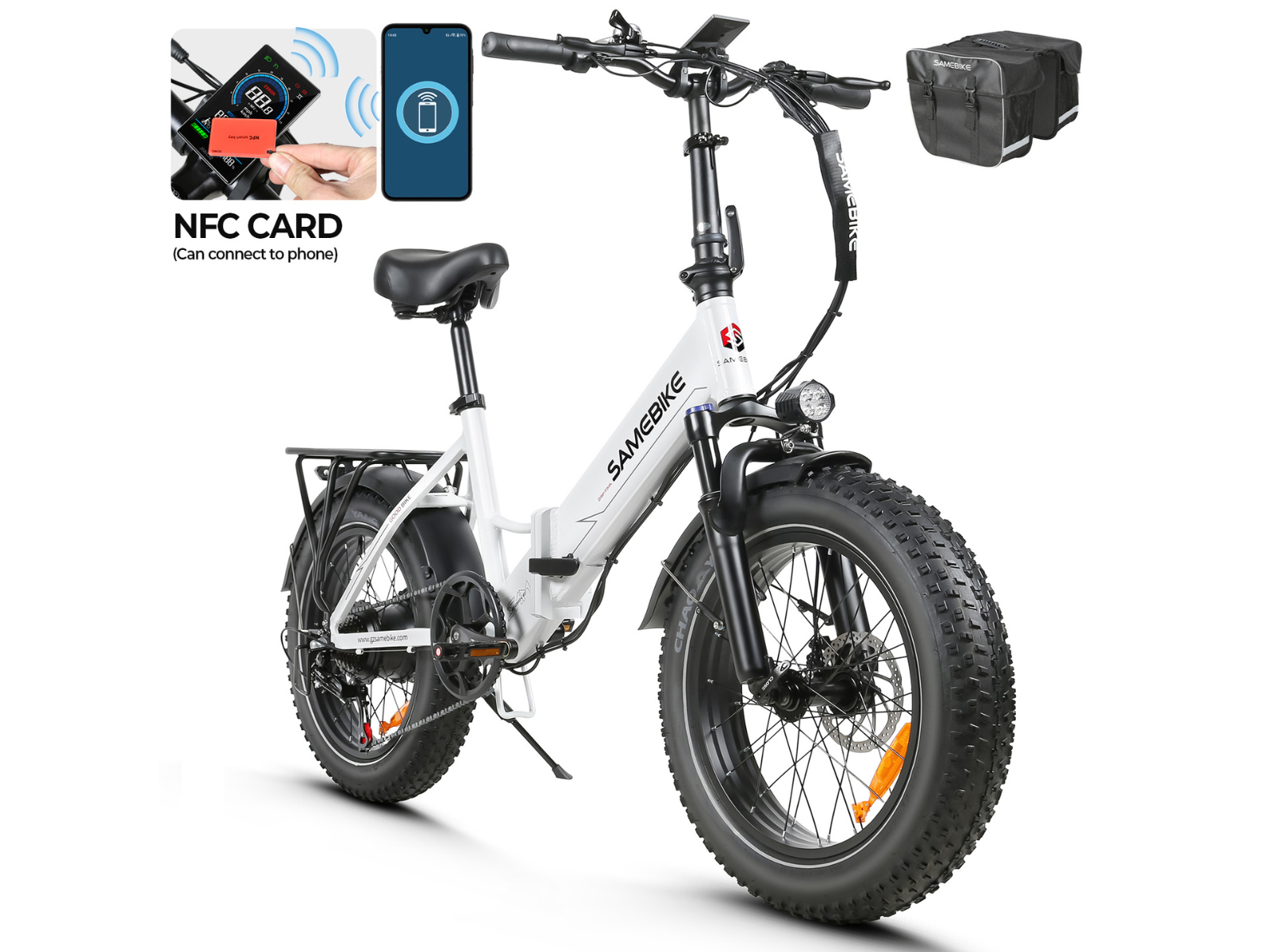 LOTDM200-II Fat Tire Electric Mountain Bike
