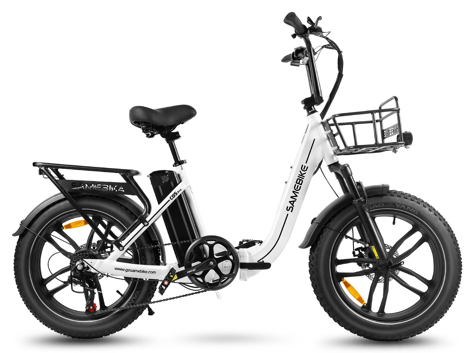 C05 Pro Step-through Foldable Fat Tire Ebike