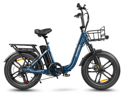 C05 Pro Step-through Foldable Fat Tire Ebike