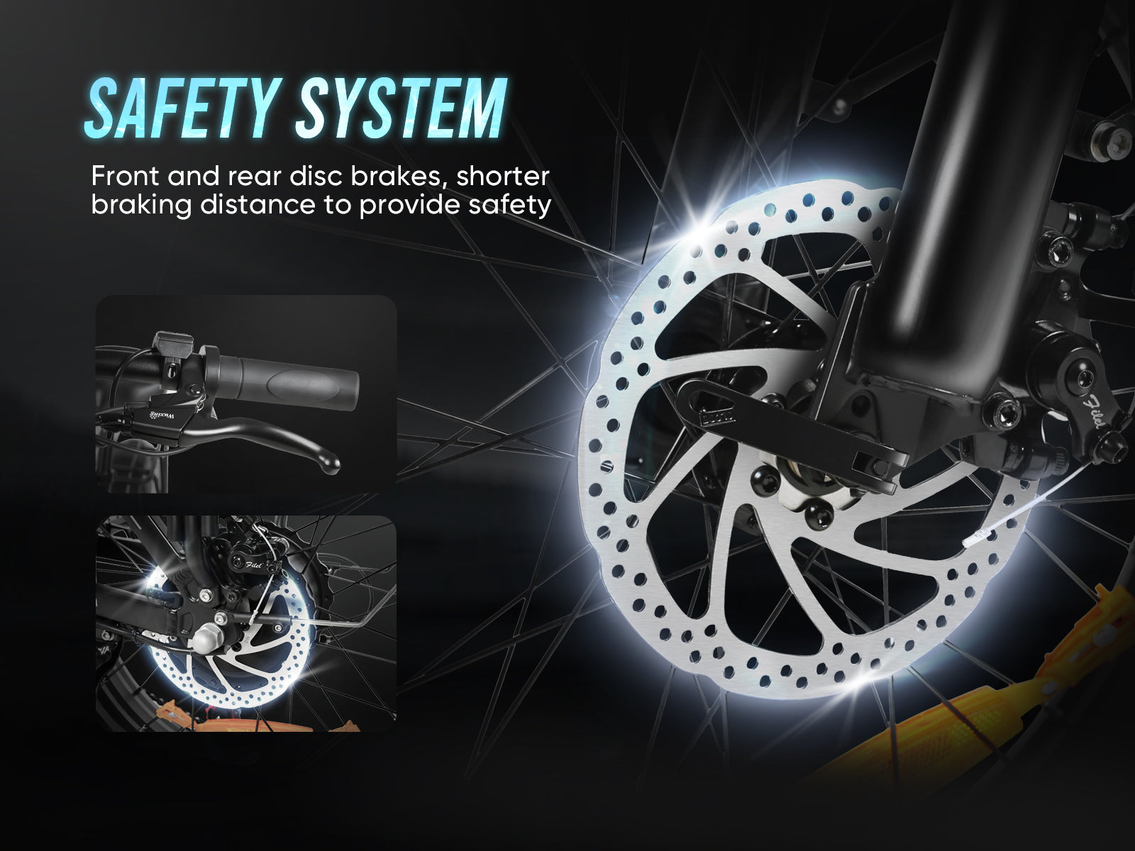 LOTDM200-II Fat Tire Electric Mountain Bike