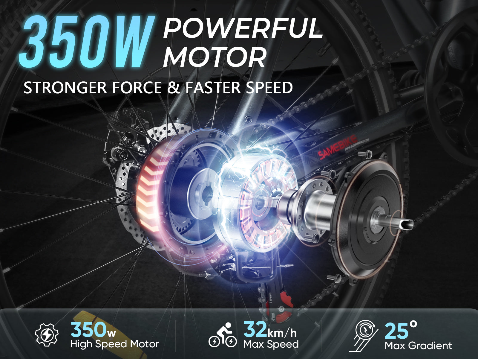 RS-A01 MEN Electric Commuter Bike